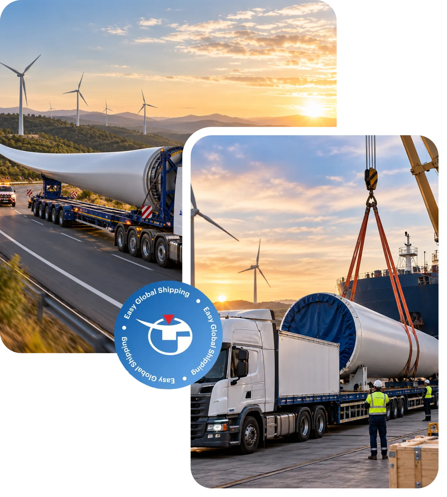 Energy generation equipment ready for site delivery