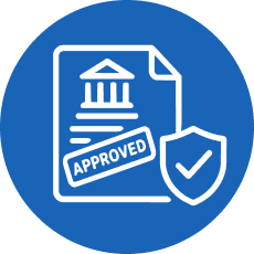 Approval Pathways Depend on the Vehicle icon