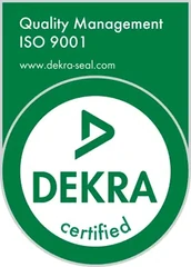 ISO 9001 Quality Management - DEKRA certified