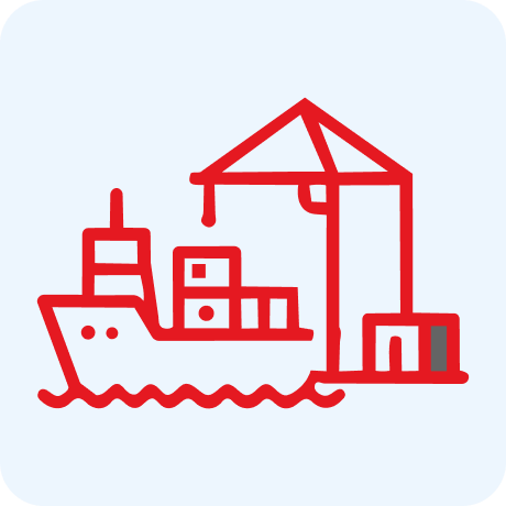Port & Export Coordination icon