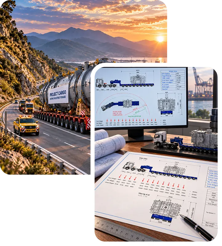 Heavy lift planning and route assessment