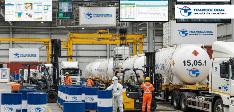 Transglobal Cargo Moved 15,000 Tons of Class 5.1 Haz Chemicals with Zero Incidents