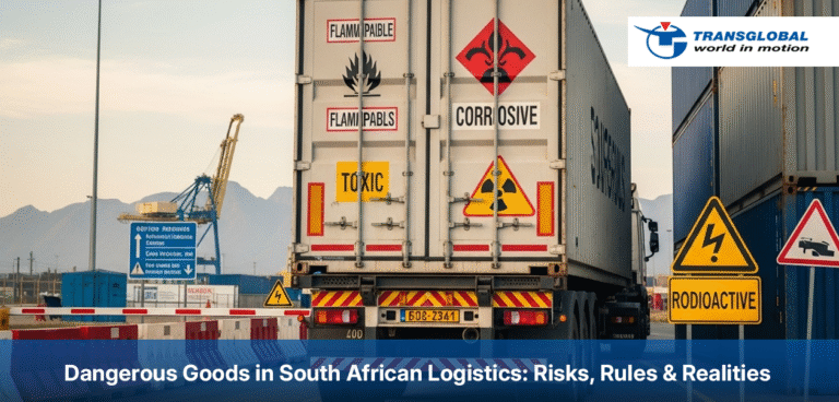 What are Dangerous Goods? Understanding the Risks, Rules, and Realities in South African Logistics