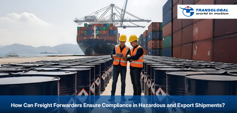 Freight Forwarders Ensure Compliance in Hazardous and Export Shipments