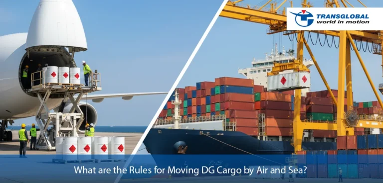 Rules for Moving DG Cargo by Air and Sea