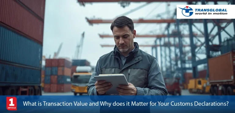 Transaction Value and Why does it Matter for Your Customs Declarations