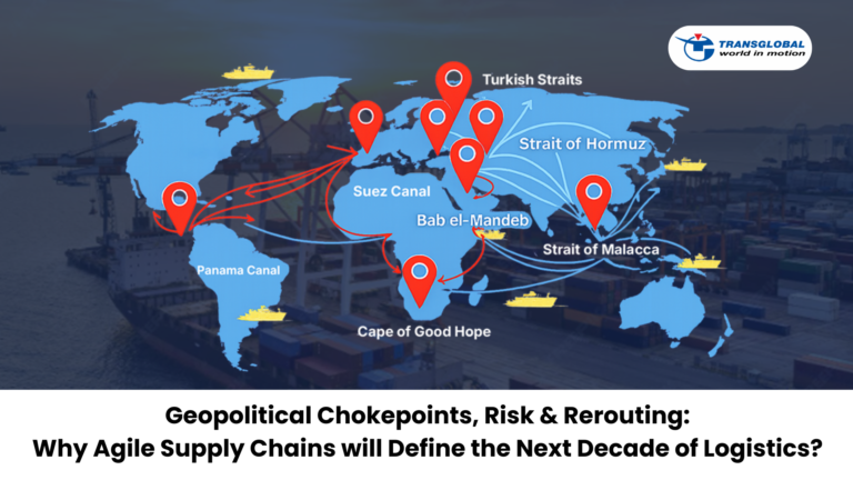 Geopolitical Chokepoints, Risk & Rerouting Why Agile Supply Chains Will Define the Next Decade of Logistics