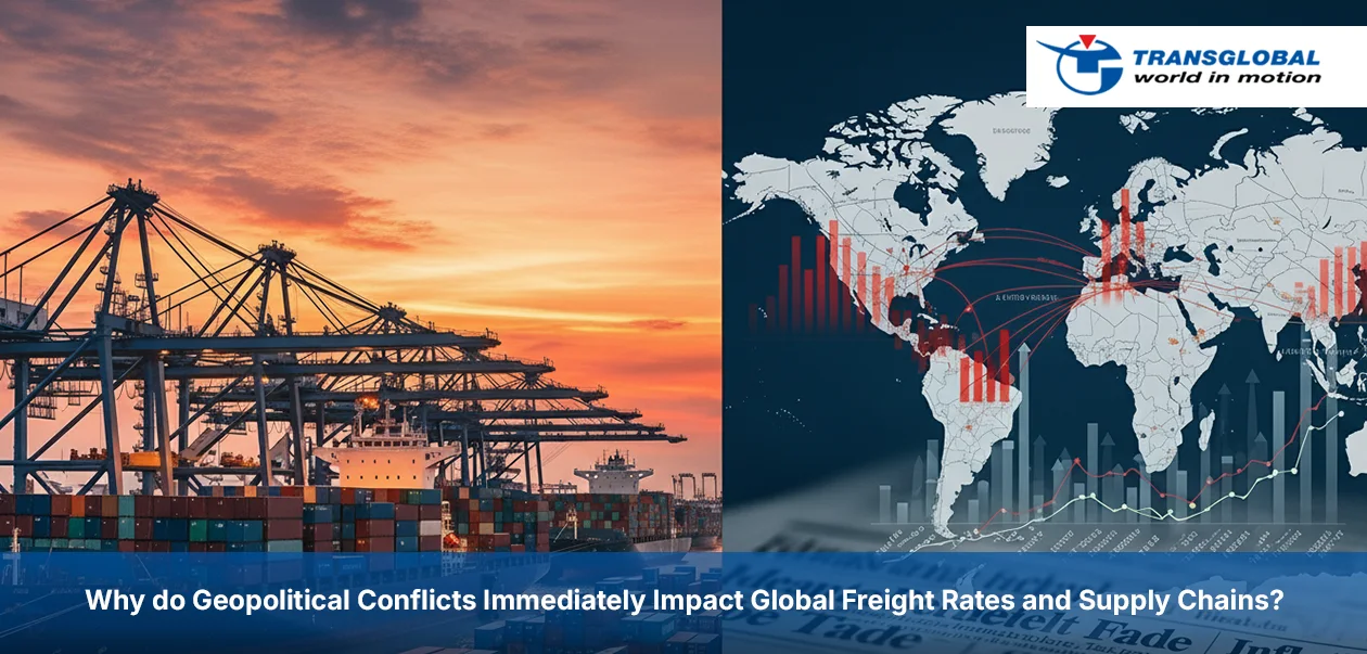 Geopolitical Conflicts Immediately Impact Global Freight Rates and Supply Chains
