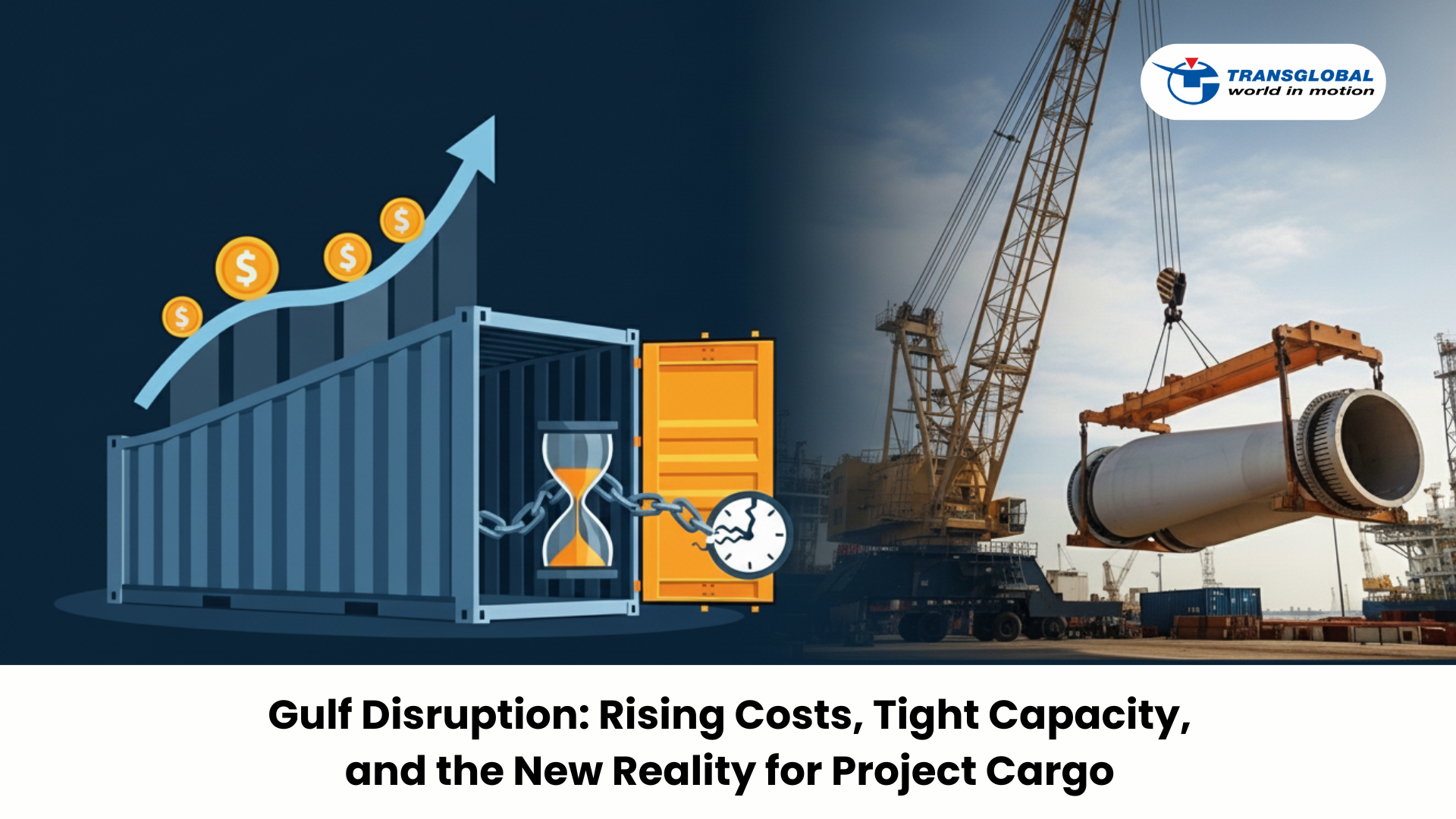 Gulf Disruption Rising Costs, Tight Capacity, and the New Reality for Project Cargo