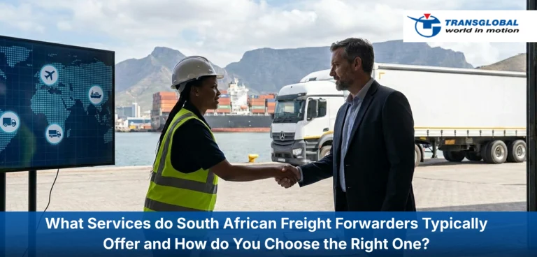 What Services do South African Freight Forwarders Typically Offer and How do You Choose the Right One