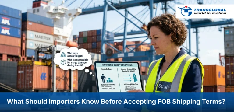 What Should Importers Know Before Accepting FOB Shipping Terms