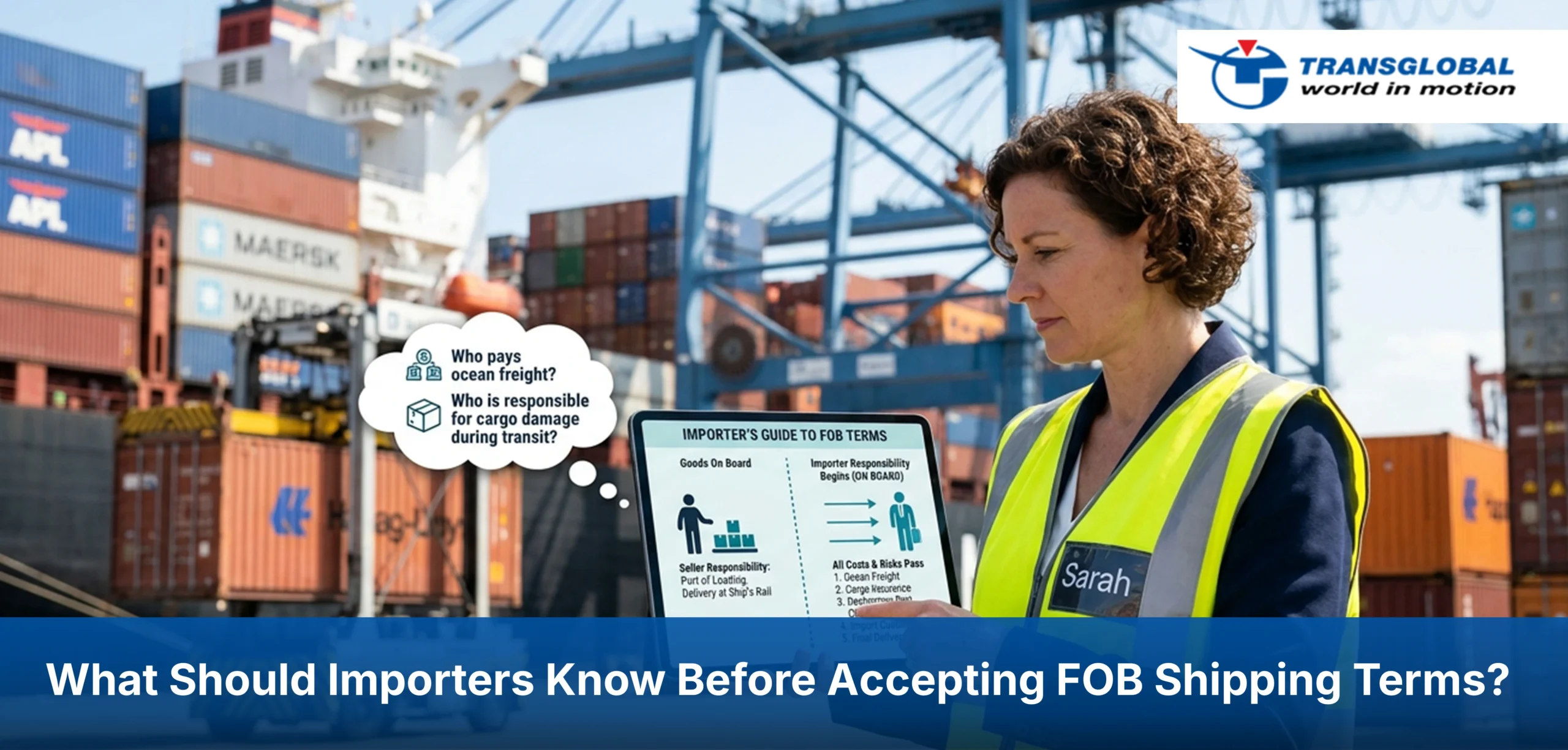 What Should Importers Know Before Accepting FOB Shipping Terms
