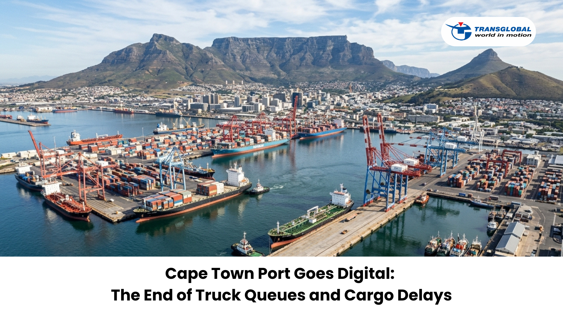 Cape Town Port Goes Digital: The End of Truck Queues and Cargo Delays
