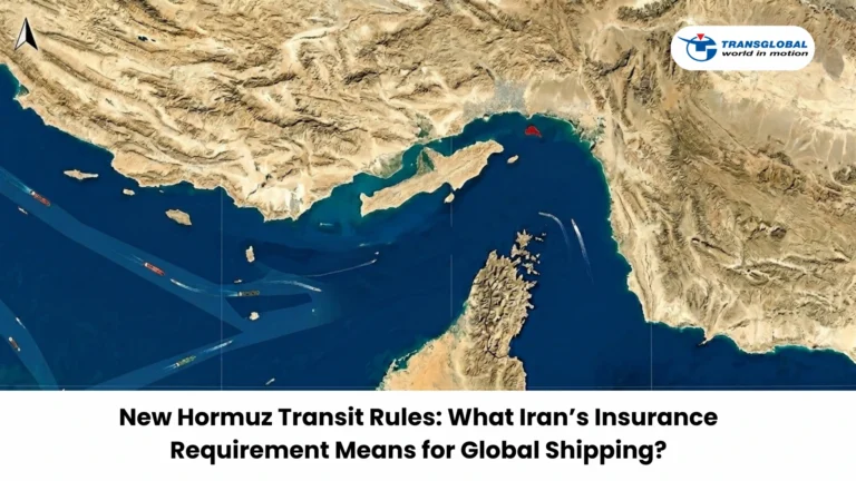 New Hormuz Transit Rules What Iran’s Insurance Requirement Means for Global Shipping?