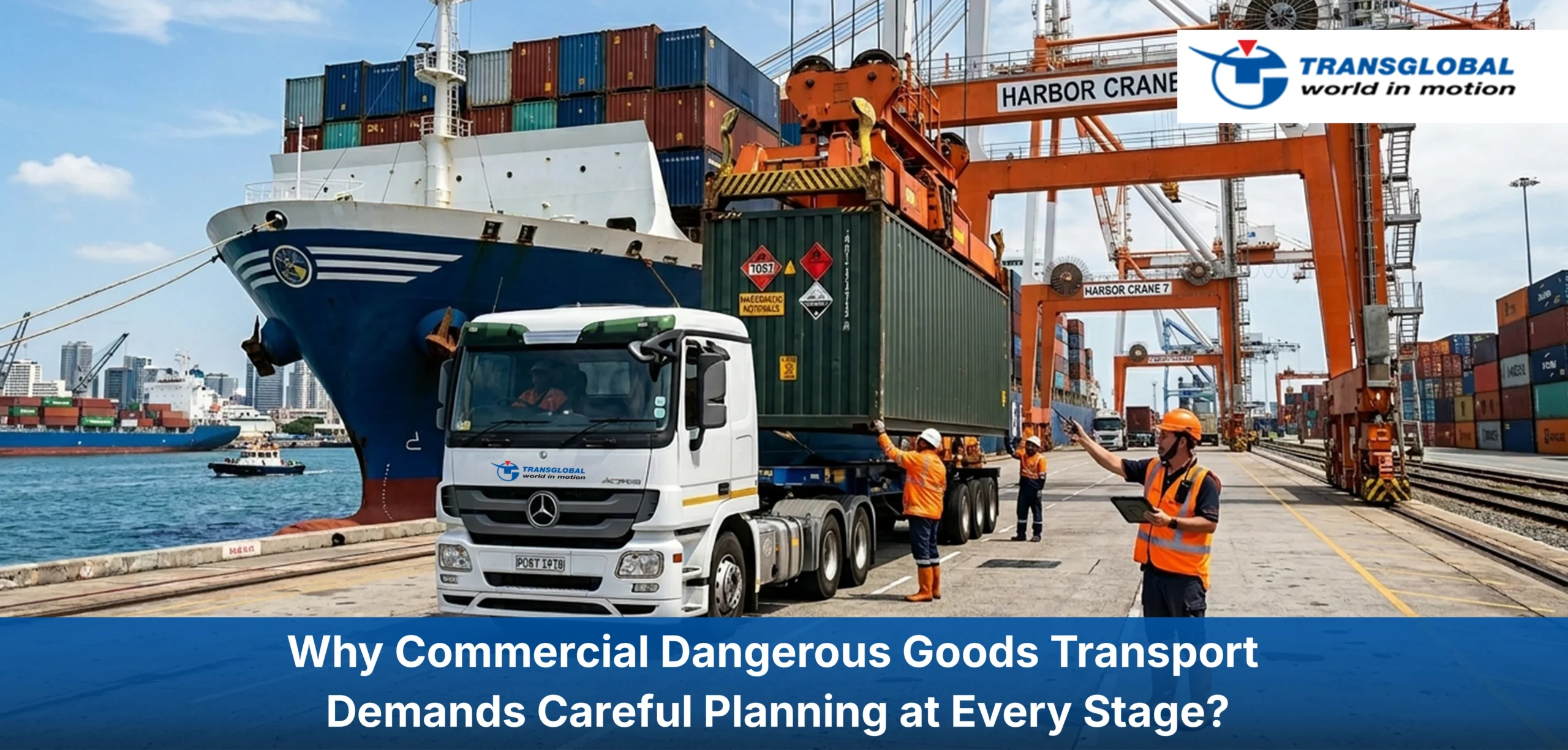 Why Commercial Dangerous Goods Transport Needs Careful Planning?