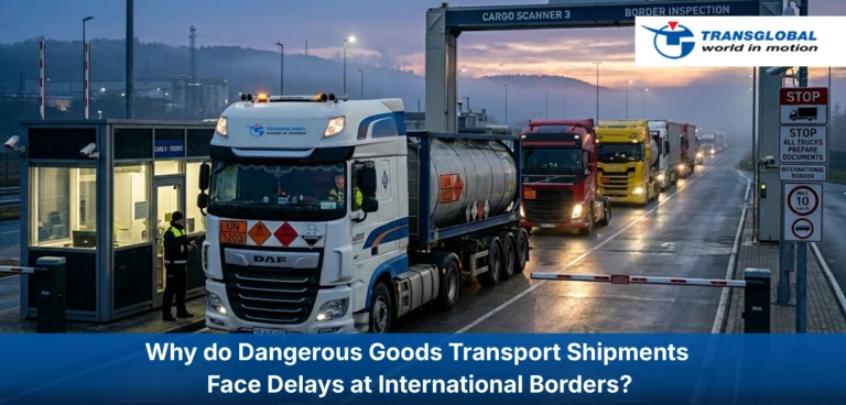 Why do Dangerous Goods Transport Shipments Face Delays at International Borders?