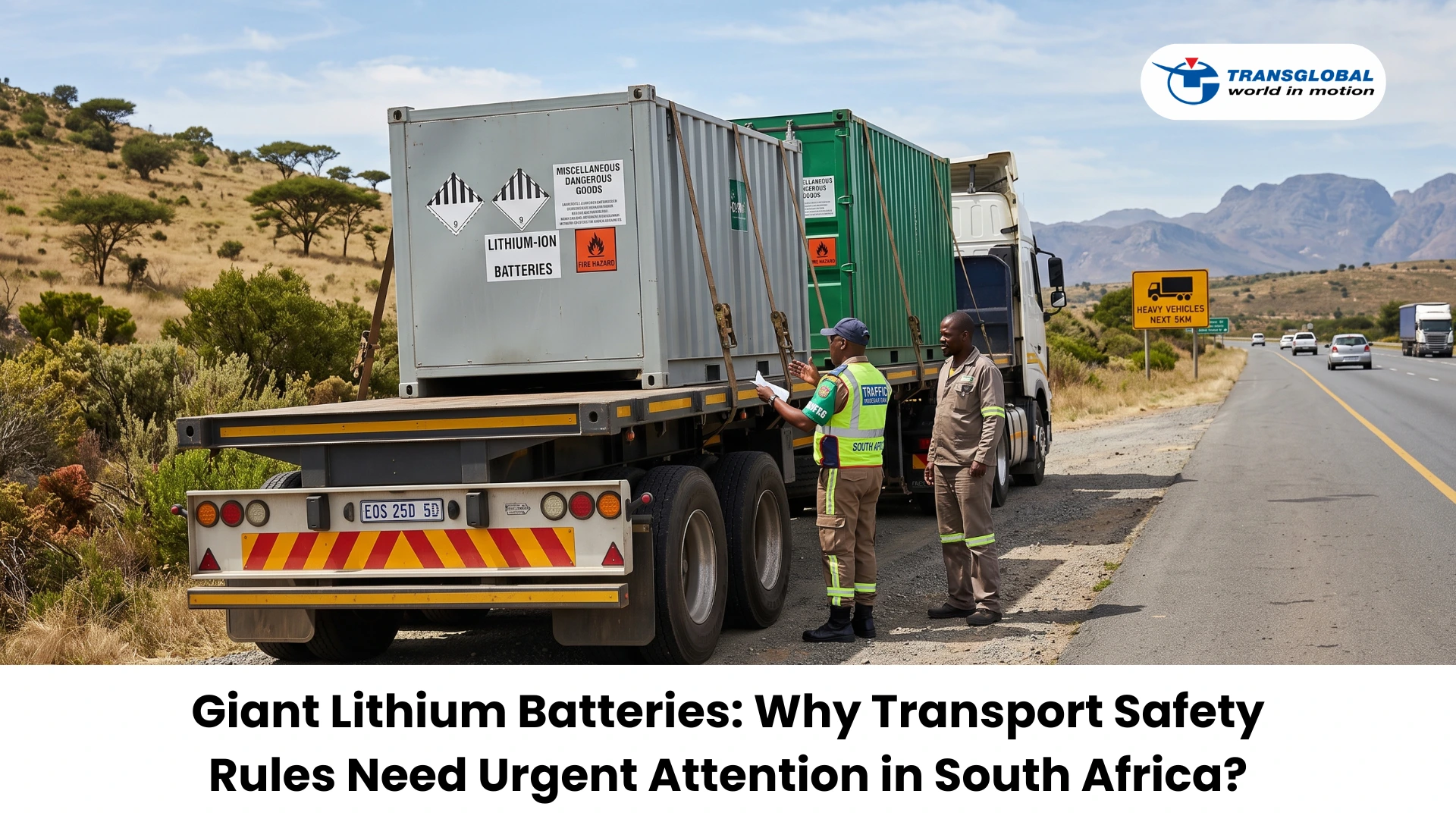 Giant Lithium Batteries: Why Transport Safety Rules Need Urgent Attention in South Africa?