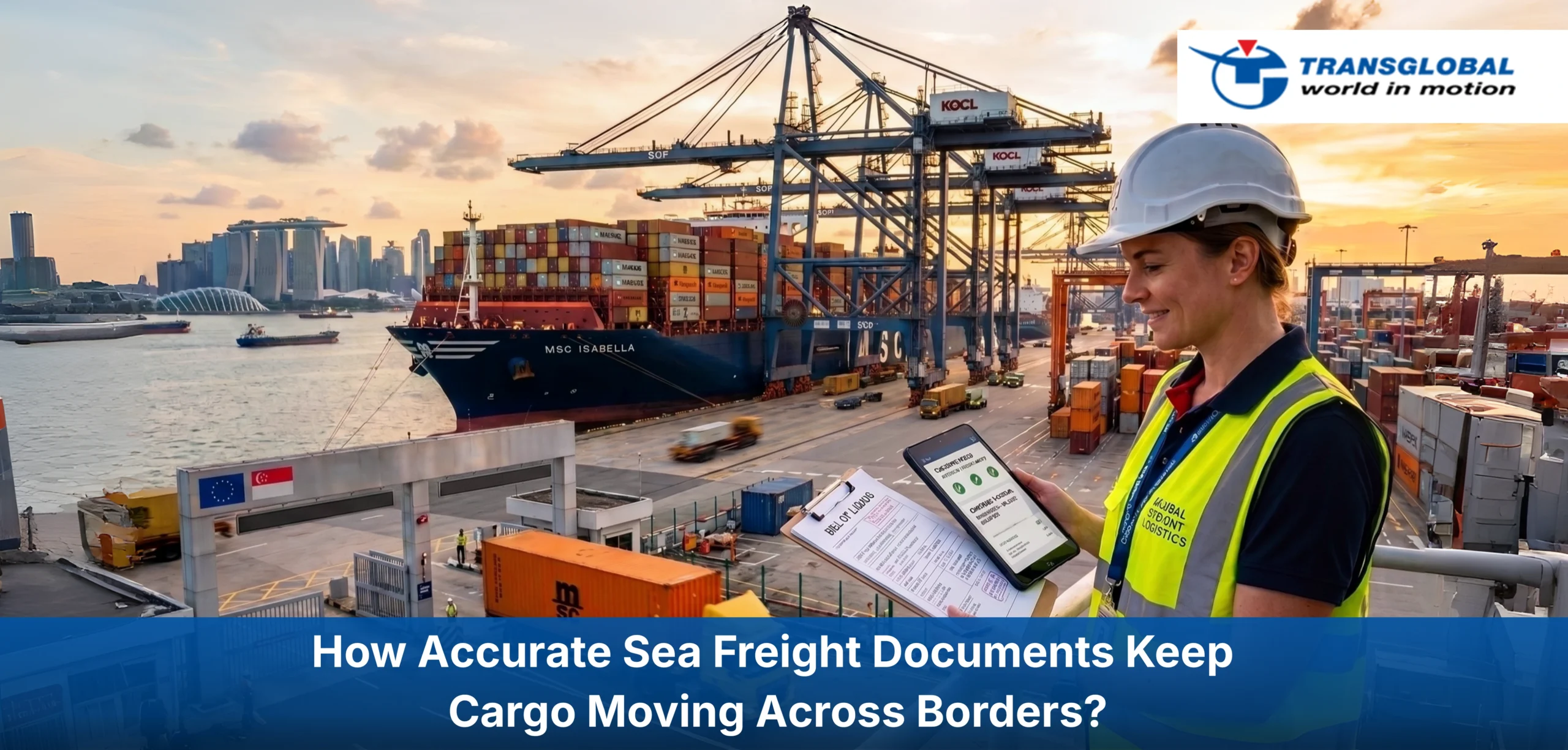 How Accurate Sea Freight Documents Keep Cargo Moving Across Borders?