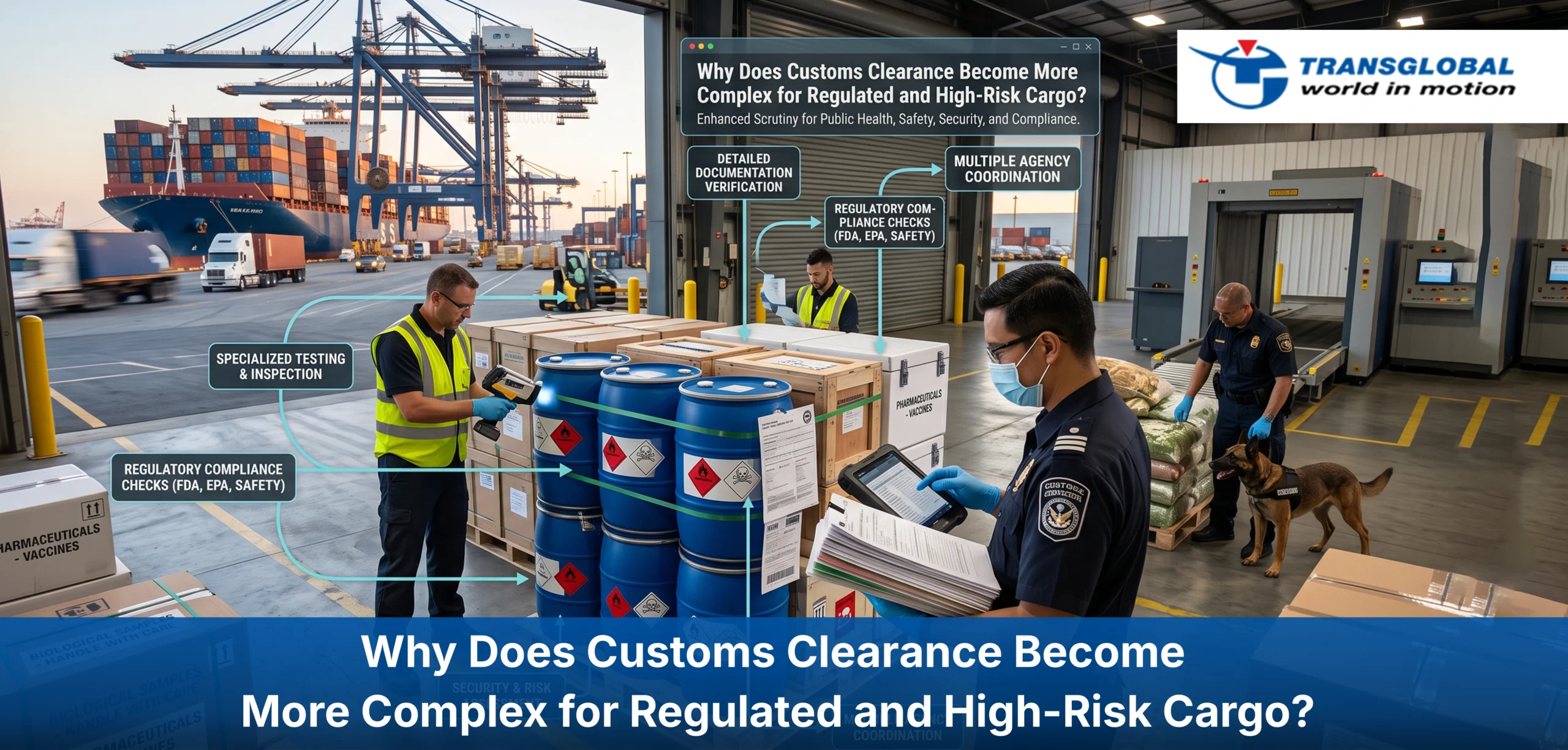 Why Does Customs Clearance Become More Complex for Regulated and High-Risk Cargo?