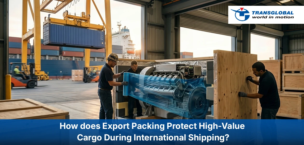 How does Export Packing Protect High-Value Cargo During International Shipping?