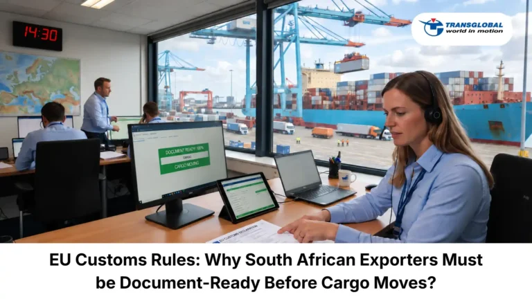 EU Customs Rules: Why South African Exporters Must be Document-Ready Before Cargo Moves?