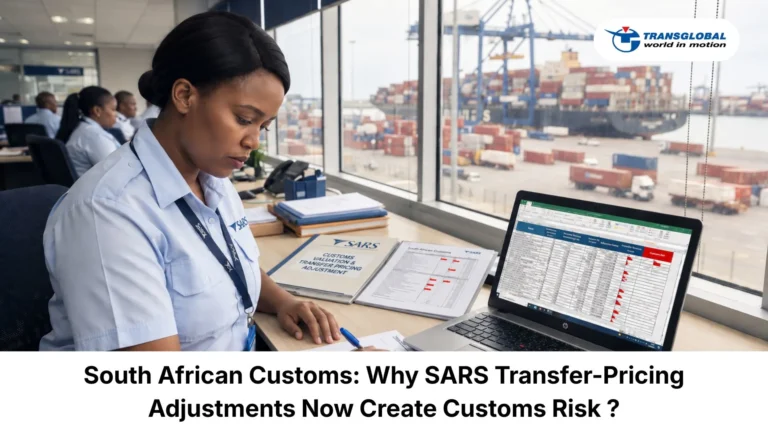 South African Customs: Why SARS Transfer-Pricing Adjustments Now Create Customs Risk ?