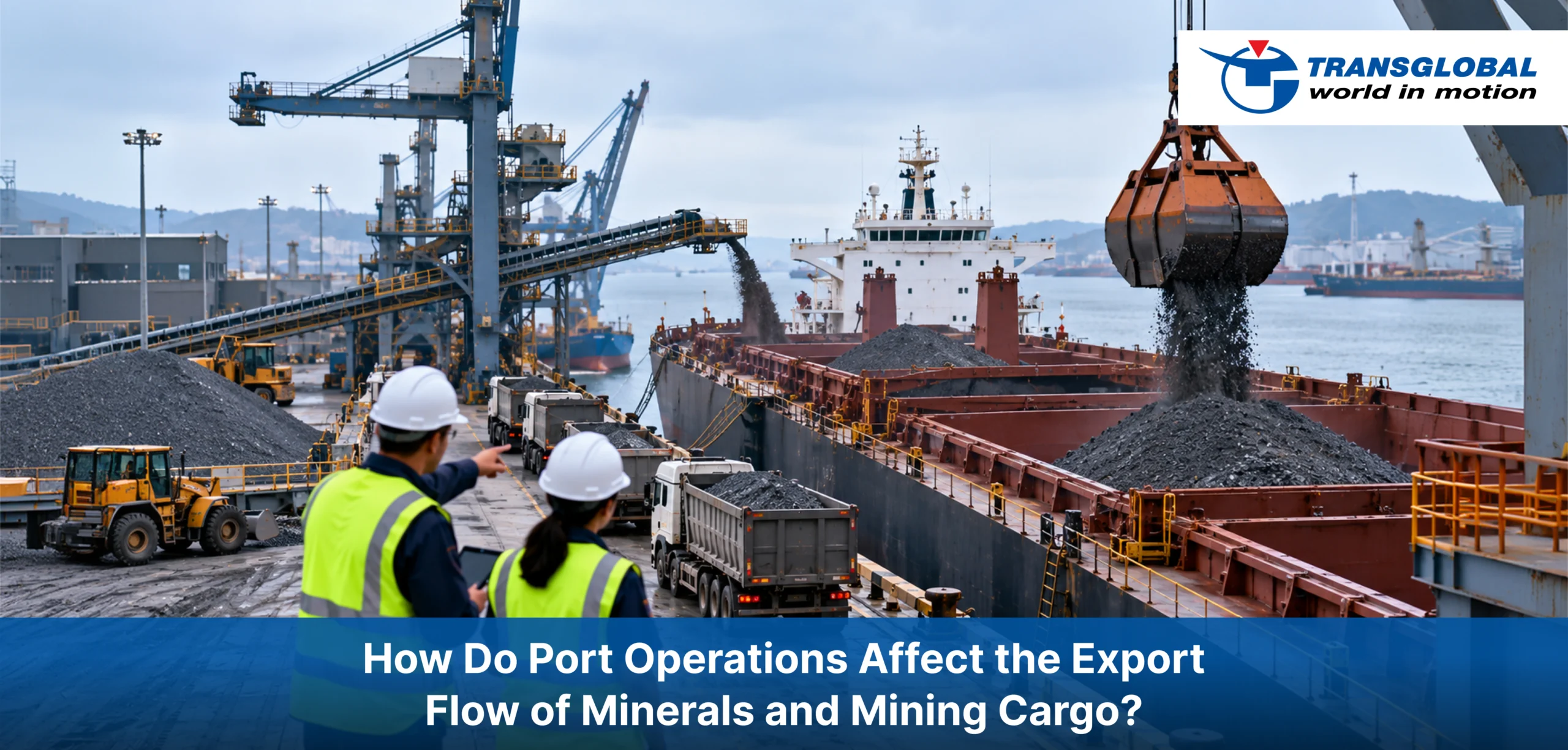 How Do Port Operations Affect the Export Flow of Minerals and Mining Cargo?