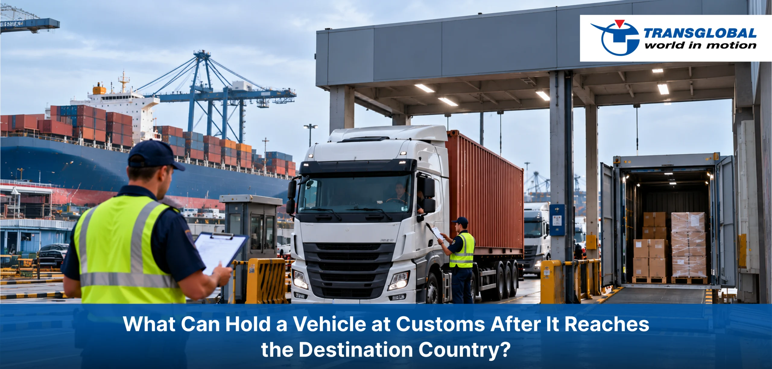 What Can Hold a Vehicle at Customs After It Reaches the Destination Country?