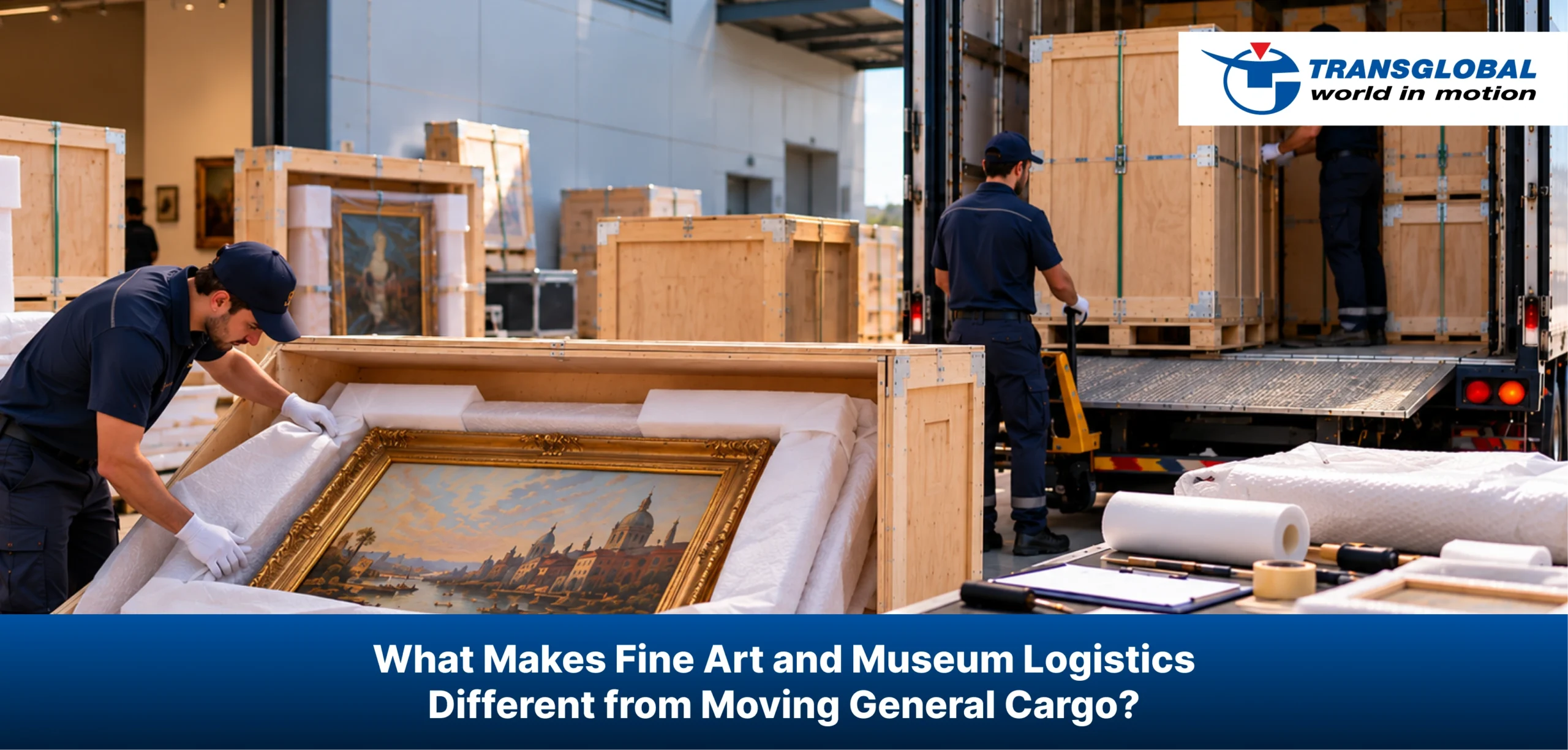 What Makes Fine Art and Museum Logistics Different from Moving General Cargo?