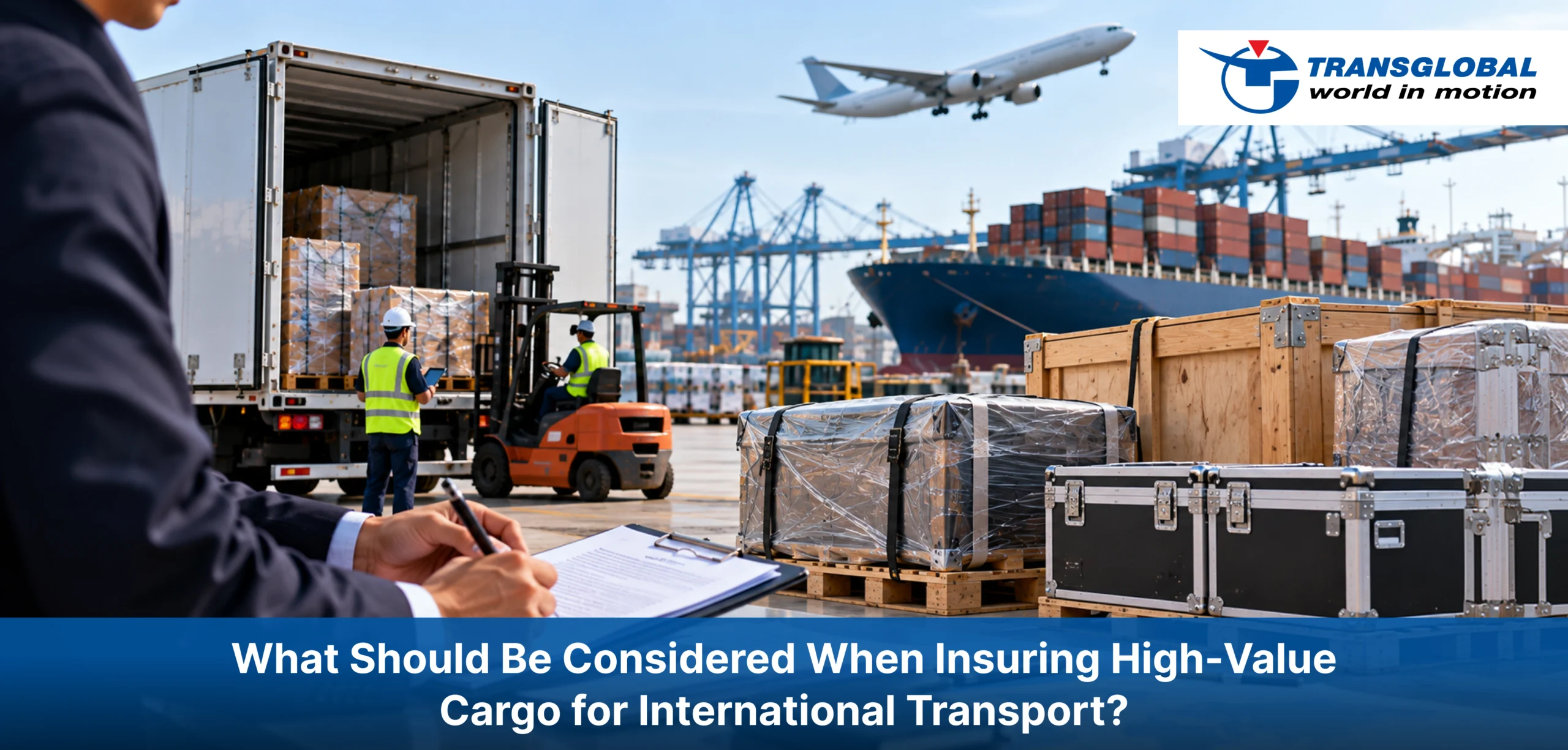 What Should Be Considered When Insuring High-Value Cargo for International Transport?